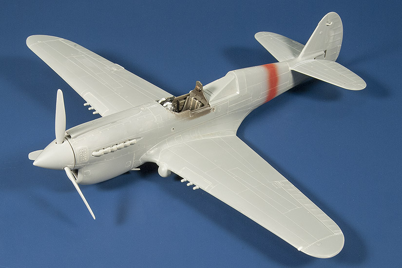 Taller: Curtiss P-40N, Hasegawa 1/48, Cabina y Montaje, por Joaquin Gª Gazquez