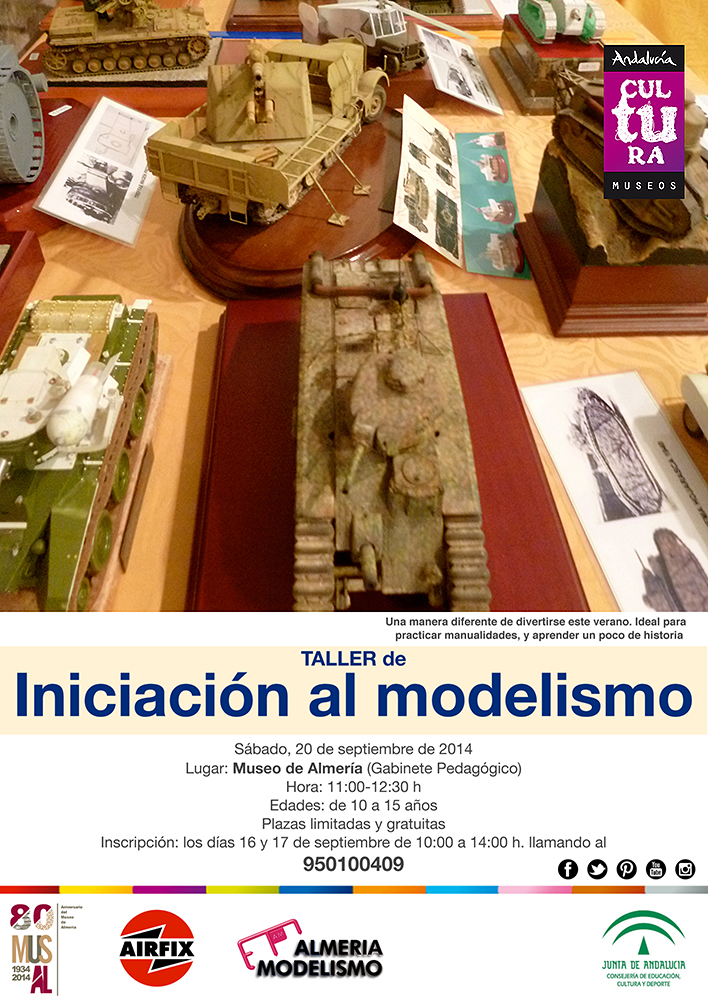 2º Taller de Iniciación al Modelismo, en el Museo de Almería