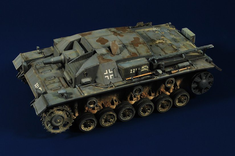 Taller: Stug III Ausf.B, Dragon 1/35, Pintura (3), por Carlos Alba
