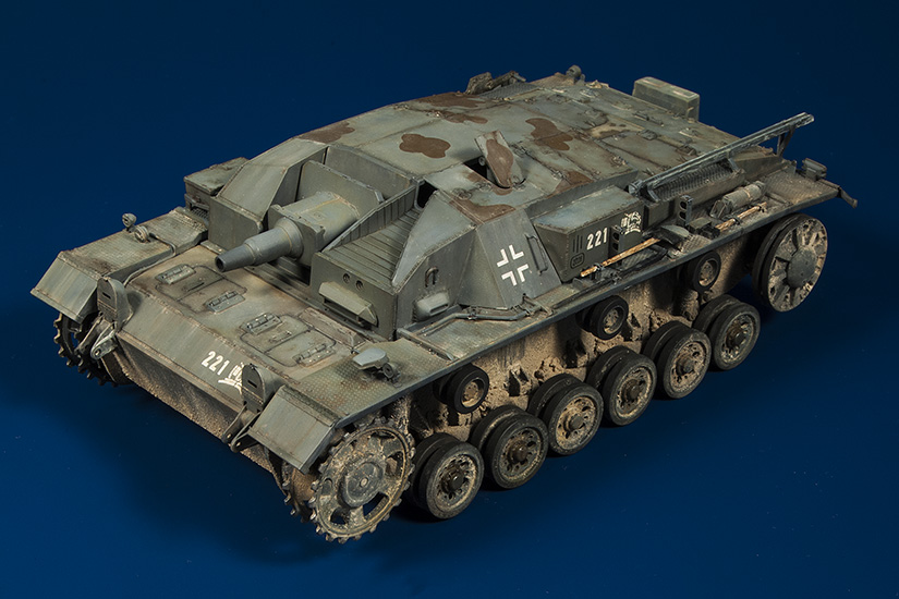 Taller: Stug III Ausf.B, Dragon 1/35, Pintura (4), por Carlos Alba