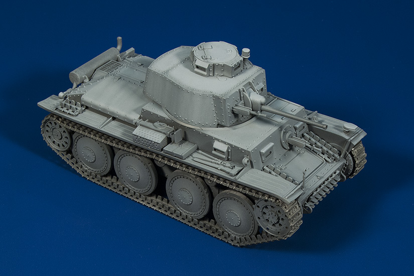 Taller: Panzerkampfwagen 38(t) Ausf.E/F, Tamiya 1/48, Montaje y Pintura Aerógrafo, por Carlos Alba