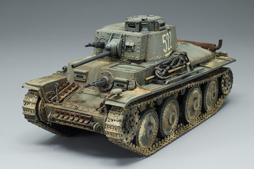 Galería: Panzerkampfwagen 38(t) Ausf.E/F, Tamiya 1/48, por Carlos Alba