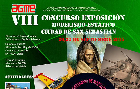 VIII Concurso Exposición Modelismo Estático «Ciudad de San Sebastian»