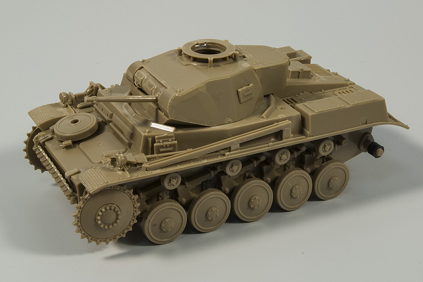 Taller: Panzer II, Tamiya 1/35, Montaje (1), por Adrián Martínez