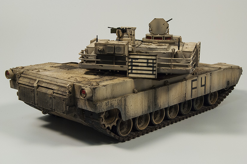 Taller: M1A2 Abrams, Tamiya 1/35, Pintura (3), por Daniel García