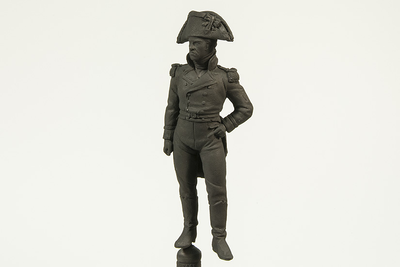 Taller: Teniente de Fragata 1802, el Viejo Dragón 1/32, Montaje e Imprimación, Por Diego Ortega