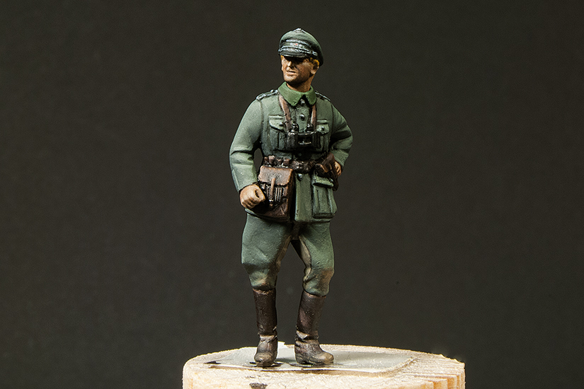 Galería: Oficial Alemán 1941, Total War Miniatures 1/48, por Joaquín Gª Gázquez