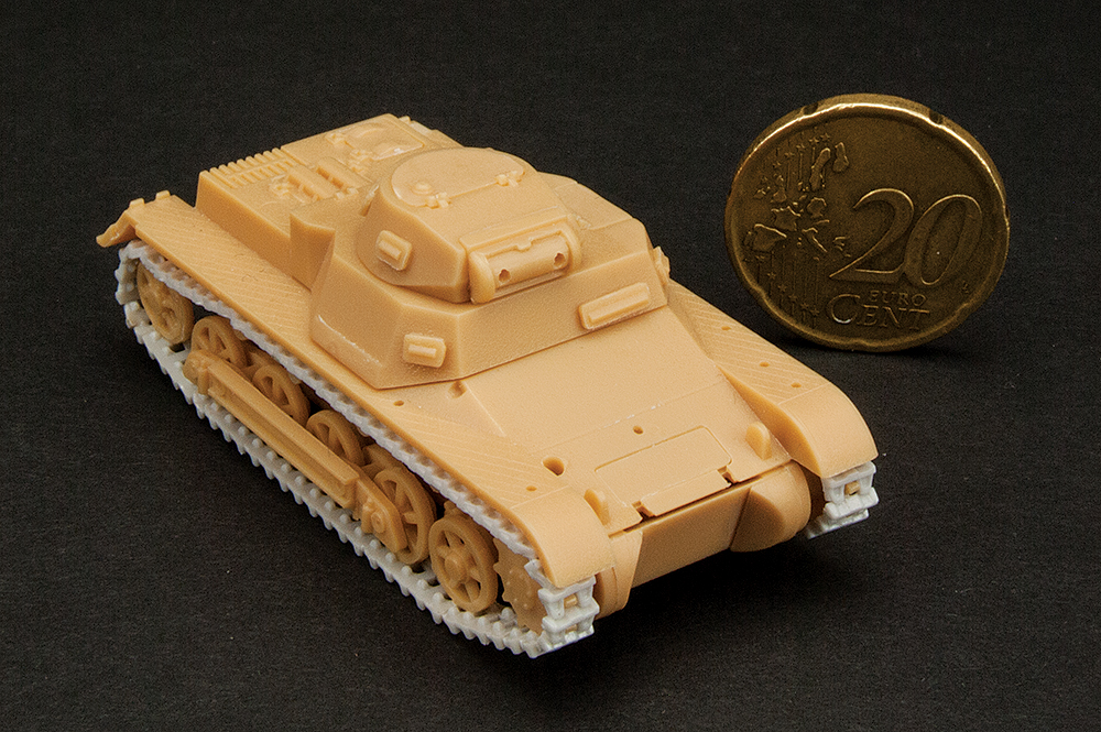 Taller: Panzer I Ausf. B, Esci 1/72, Montaje (1), por Juan Enrique Jiménez