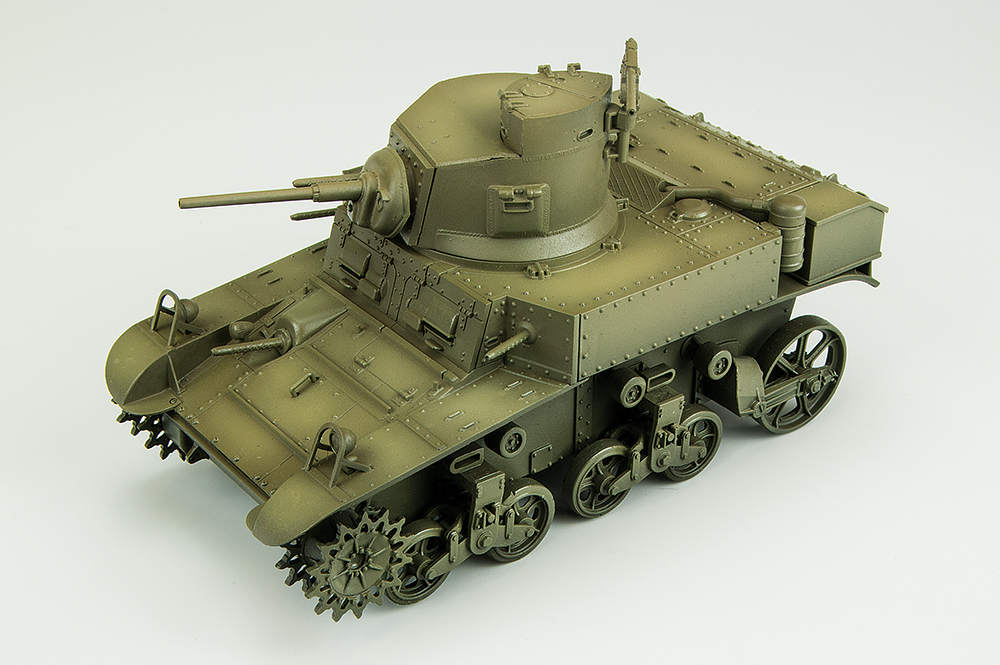 Taller: M3 Light Tank Stuart, Tamiya 1/35, Pintura (1), por Daniel García
