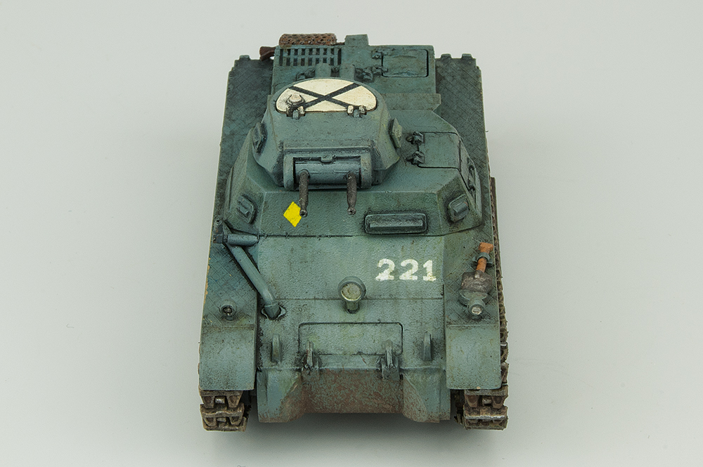 Galería: Panzer I Ausf. B, Esci 1/72, por Juan Enrique Jiménez