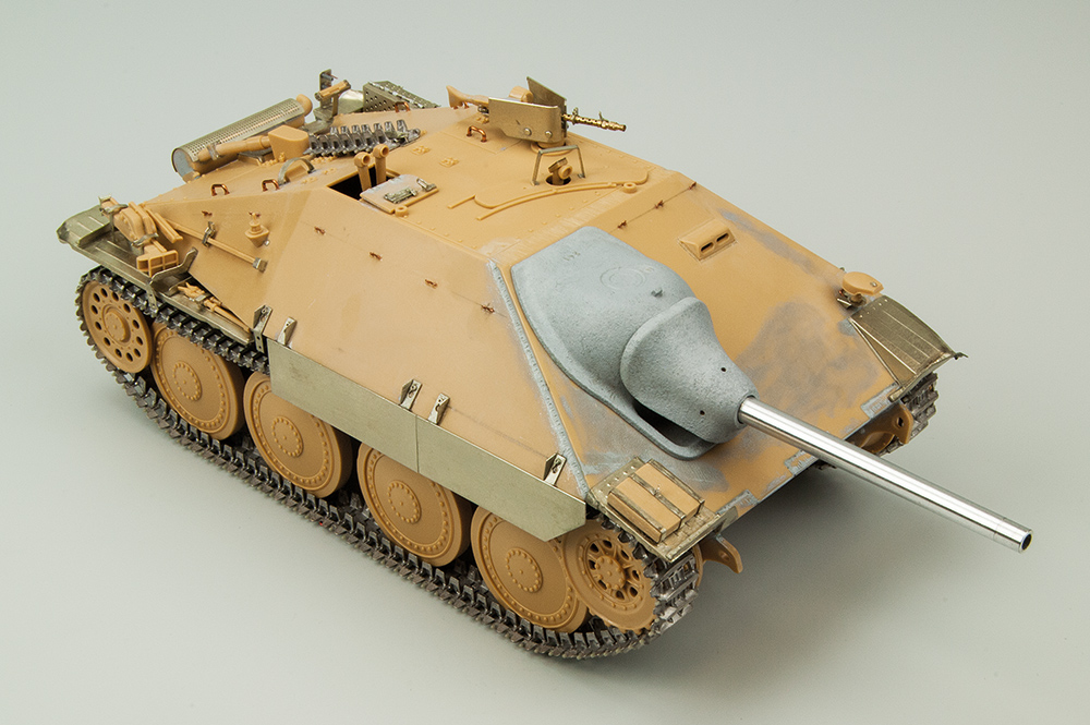 Taller: Jagdpanzer 38(t) Hetzer “Mittlere Produktion”, Tamiya 1/35, Montaje (4), por Rafael León