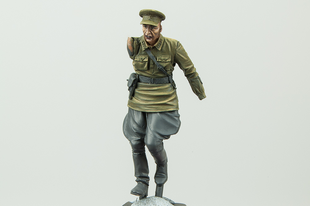 Taller: Red Army Officer, Evolution Miniatures 1/35, Pintura (1), por Paulino Barros