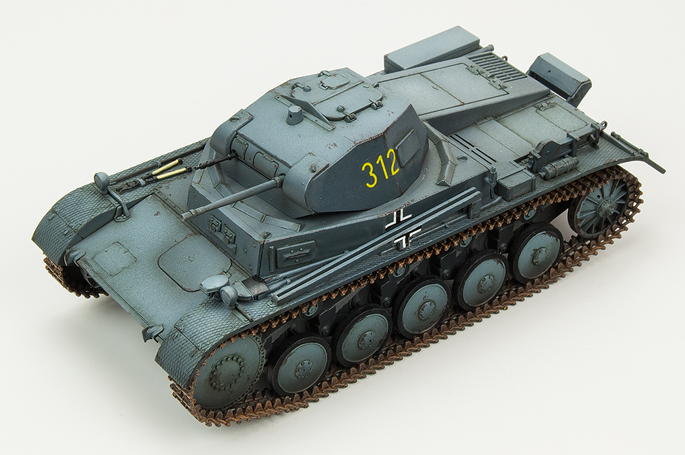 Taller: Panzer II, Tamiya 1/48, Pintura (1), por Daniel García