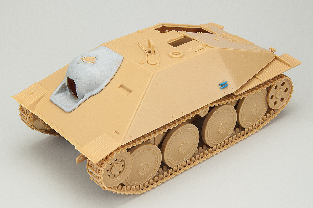 Taller: Jagdpanzer 38(t) Hetzer “Late Produktion”, Academy 1/35, Montaje (2), por Juan Enrique Jiménez