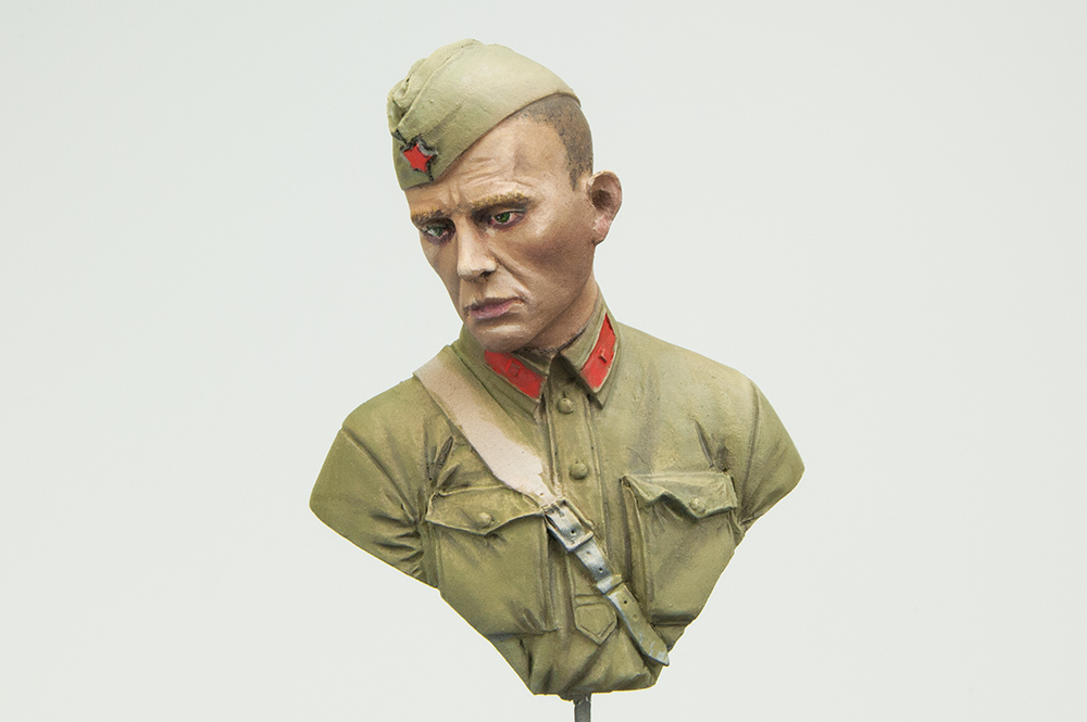 Taller: Red Army Junior Lieutenant, Barbarossa, 1941, Fer Miniatures 1/16, Pintura (1), por Paulino Barros