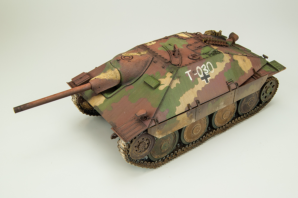 Taller: Jagdpanzer 38(t) Hetzer “Spätte Produktion”, Academy 1/35, Pintura (3), por Paco Lao