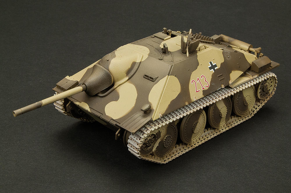 Taller: Jagdpanzer 38(t) Hetzer, Tamiya 1/48, Pintura (1), por por Jose M. Martinez Baron