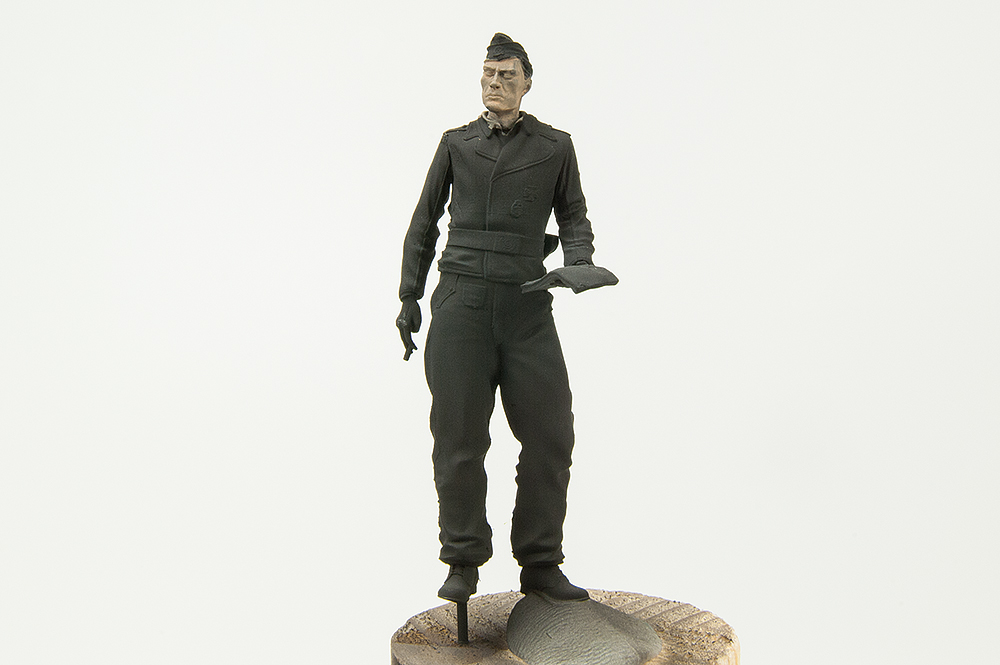 Taller: SS Panzer Officer, Scale 75, 1/35, Imprimación, por Paulino Barros