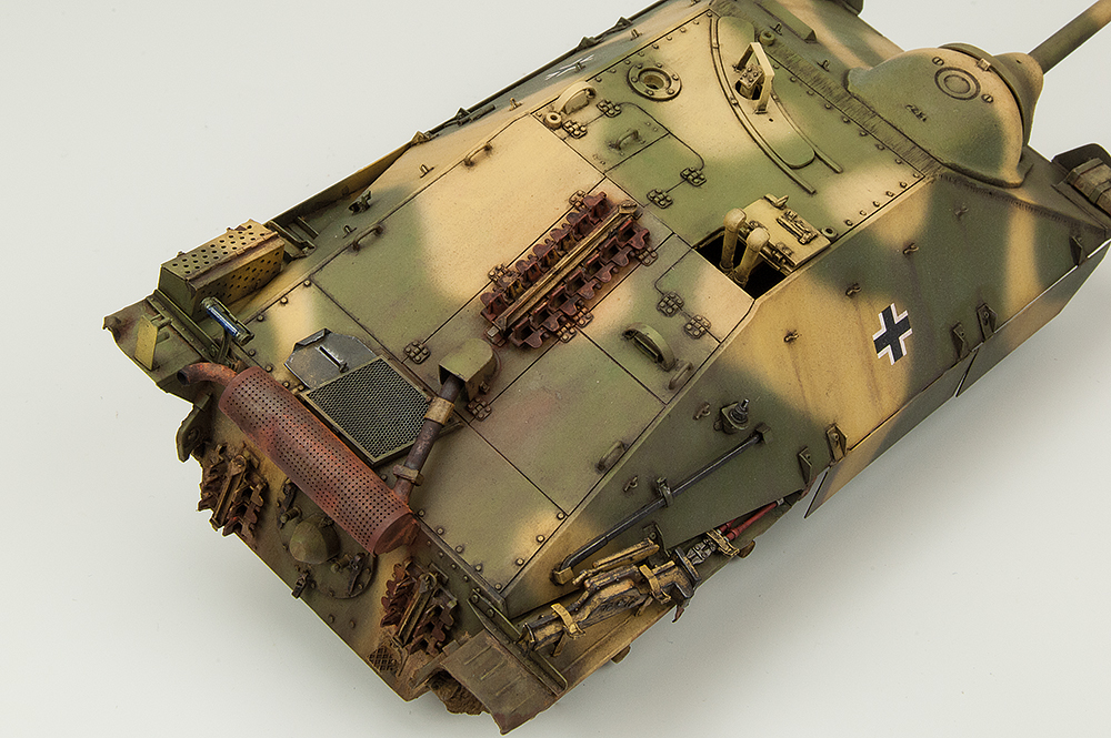 Taller: Jagdpanzer 38(t) Hetzer “Mittlere Produktion”, Tamiya 1/35, Pintura (3), por Rafael León