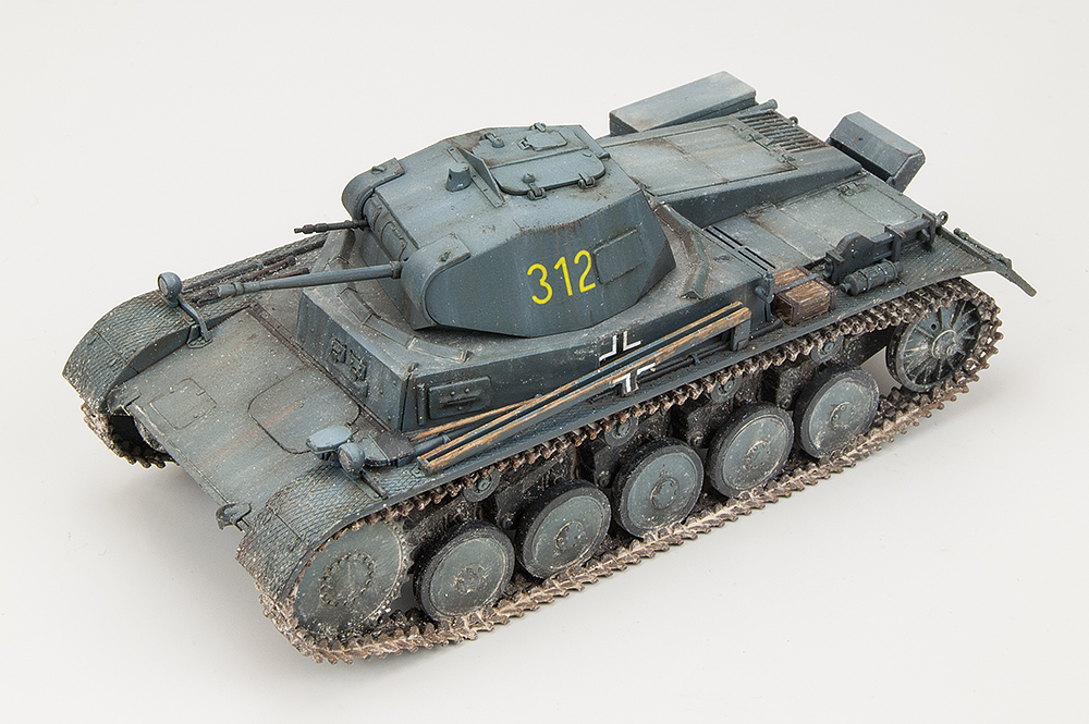 Taller: Panzer II, Tamiya 1/48, Pintura (2), por Daniel García