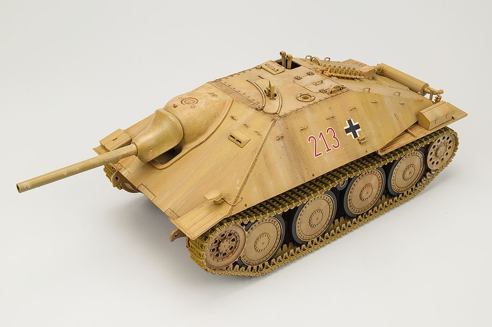 Taller: Jagdpanzer 38(t) Hetzer “Mittlere Produktion”, Tamiya 1/35, Pintura (1), por Ignacio Bértiz