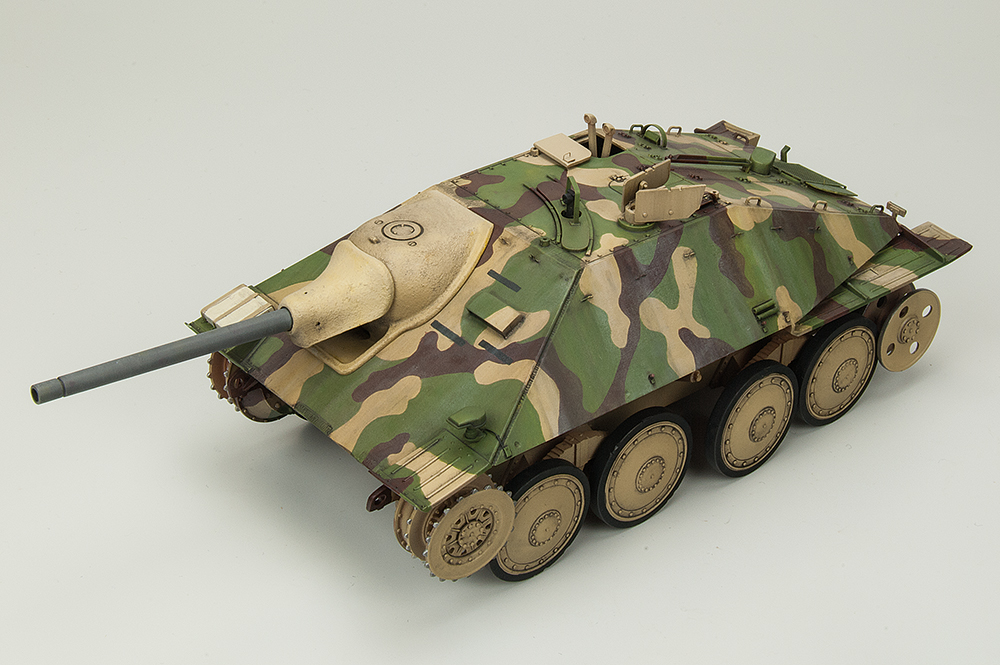 Taller: Jagdpanzer 38(t) Hetzer “Späte Produktion”, Academy 1/35, Montaje y Pintura (3), por Carlos Alba