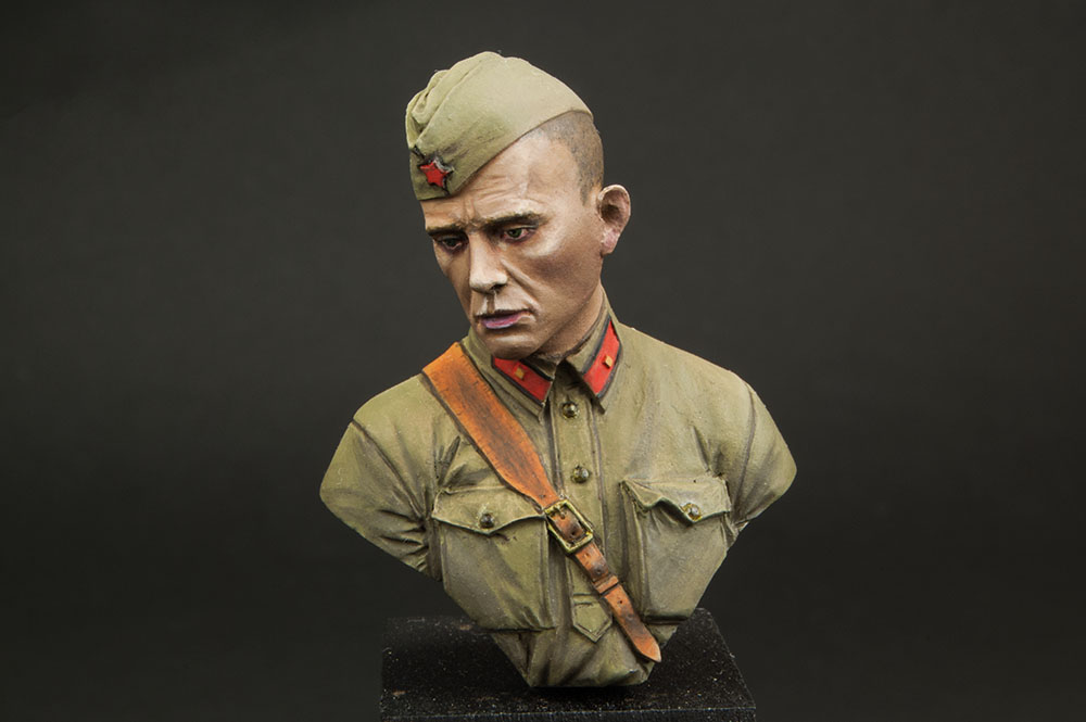 Galería: Red Army Junior Lieutenant, Barbarossa, 1941, Fer Miniatures 1/16, por Paulino Barros