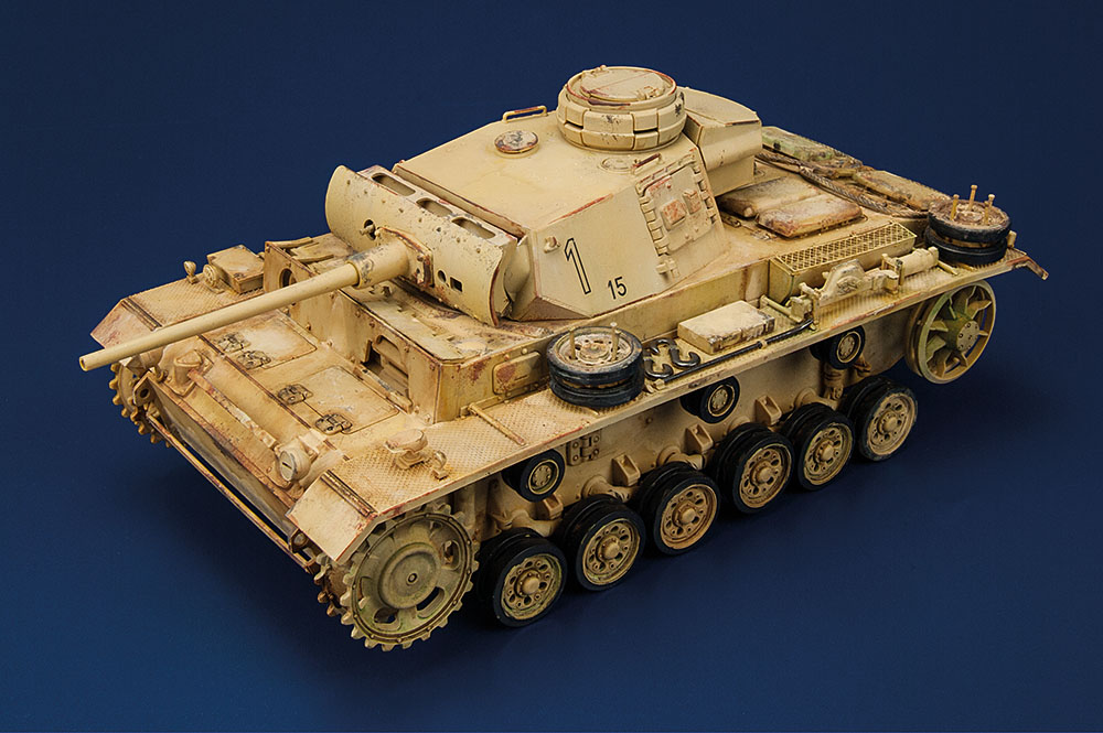 Taller: Panzer III Ausf. L, Tamiya 1/35, Pintura (1), por Jose M. Martinez Baron