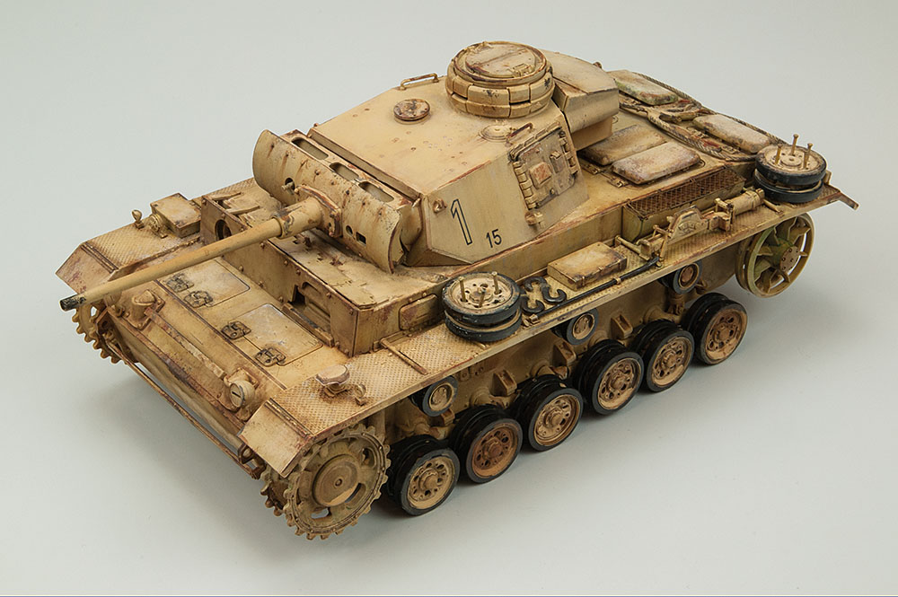 Taller: Panzer III Ausf. L, Tamiya 1/35, Pintura (2), por Jose M. Martinez Baron