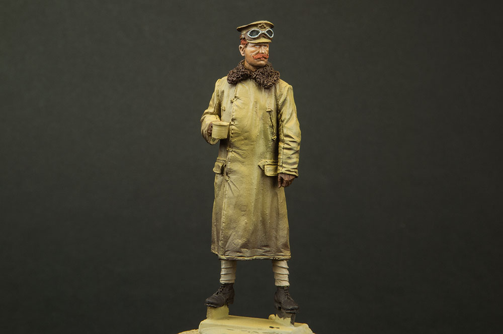 Taller: Driver Army Service Corps, Belgium 1915, Tommy’s War 1/32, Pintura (1), por Daniel García