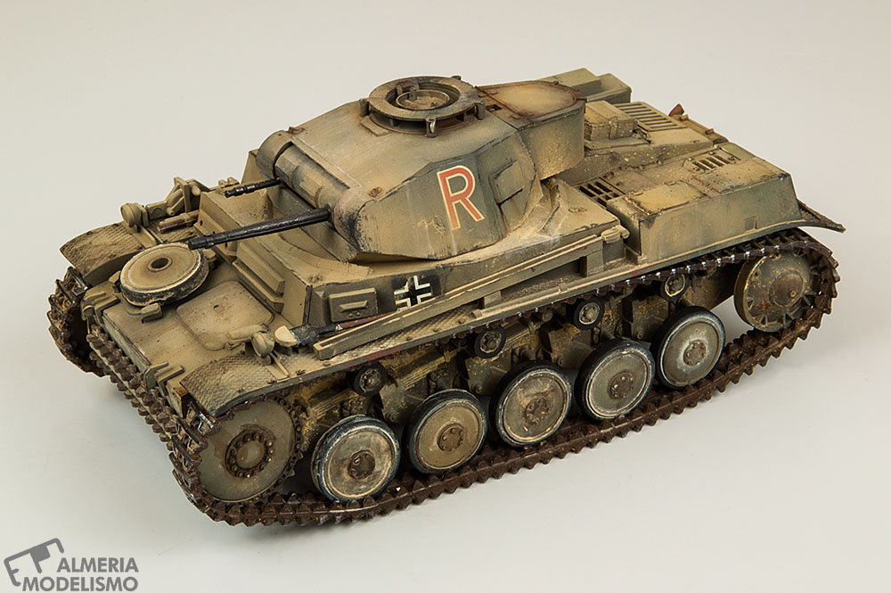 Galería: Panzer Kampfwagen II Ausf. F, Tamiya 1/35, por Alfredo Mendoza