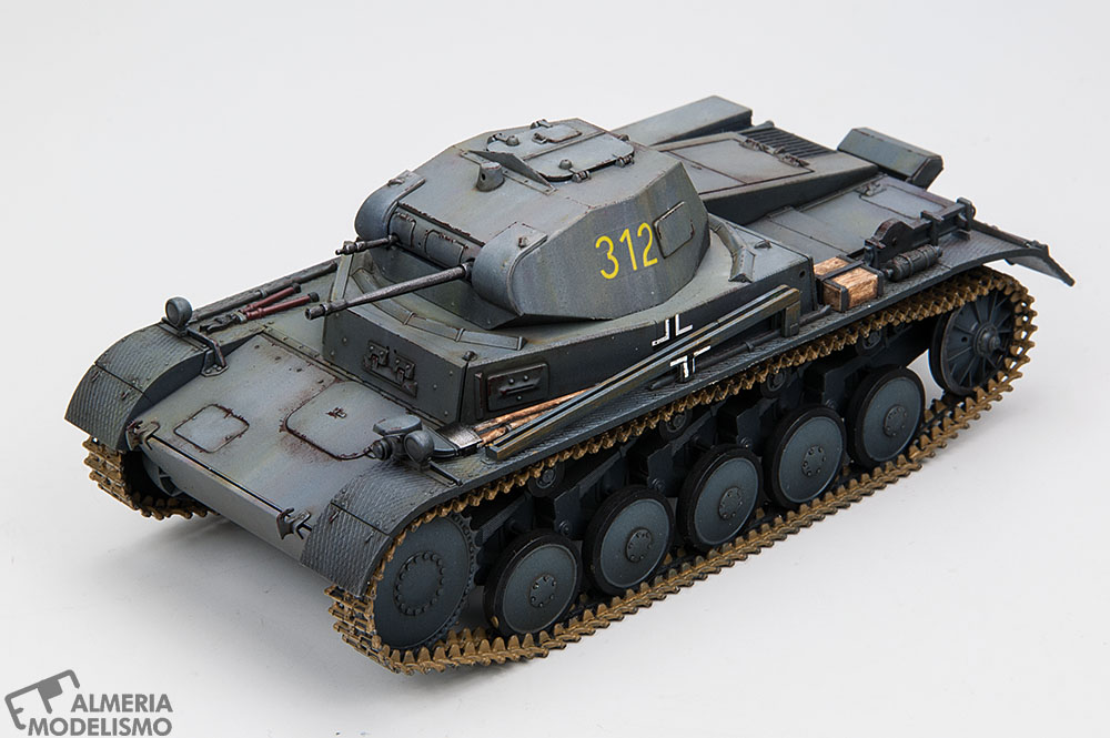 Taller: Panzer II, Tamiya 1/48, Pintura (2), por Al.Mod. Team