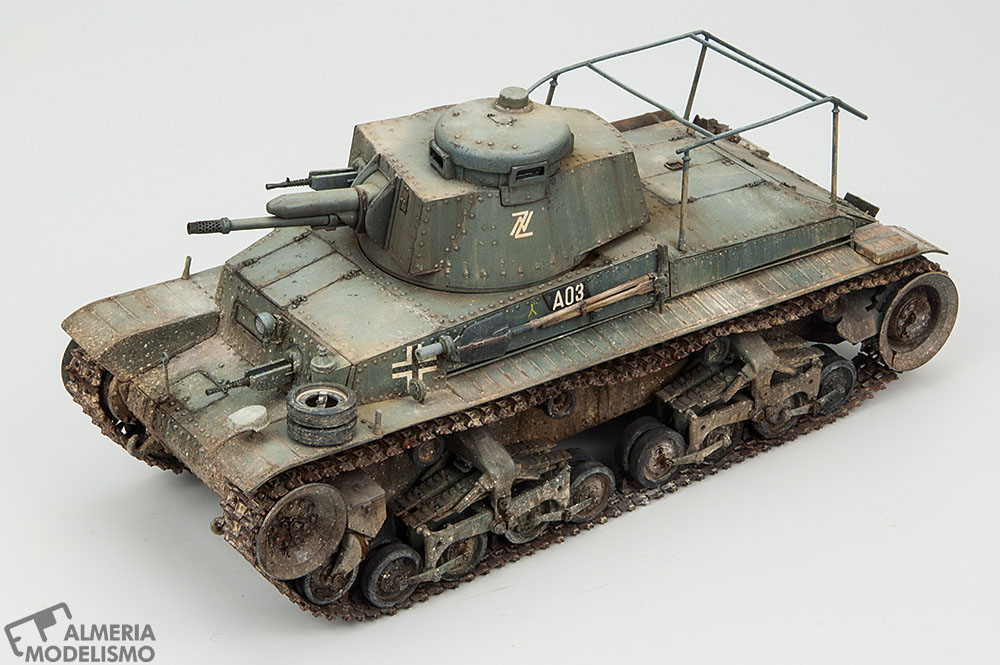 Galería: Pz.Bef.Wg. 35(t) «Command Tank», Academy 1/35, por Daniel García