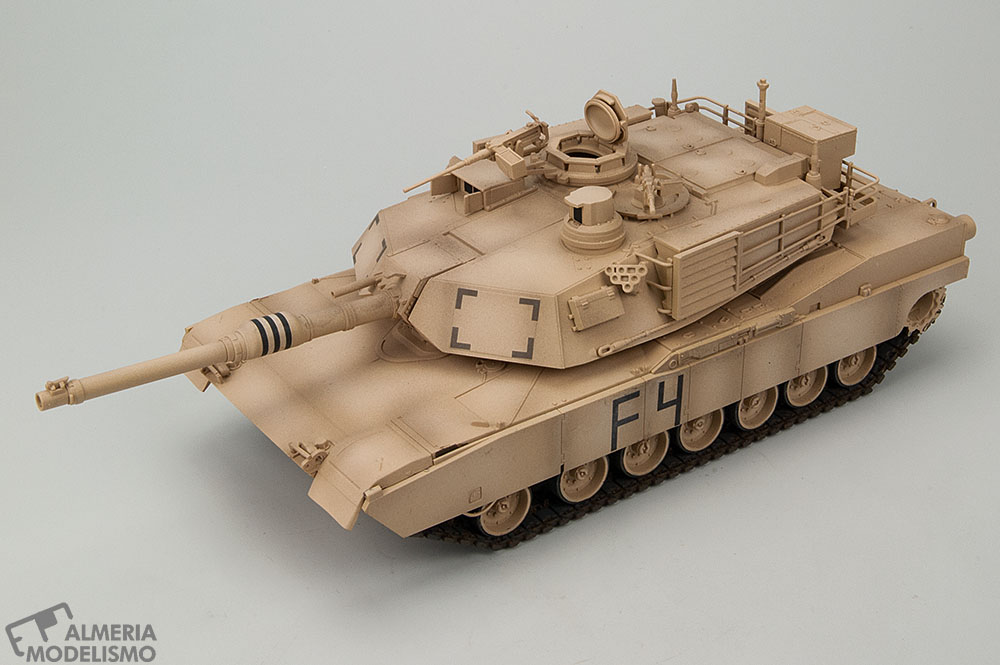 Taller: M1A2 Abrams, Tamiya 1/48, Pintura (1), por Francisco Vidal