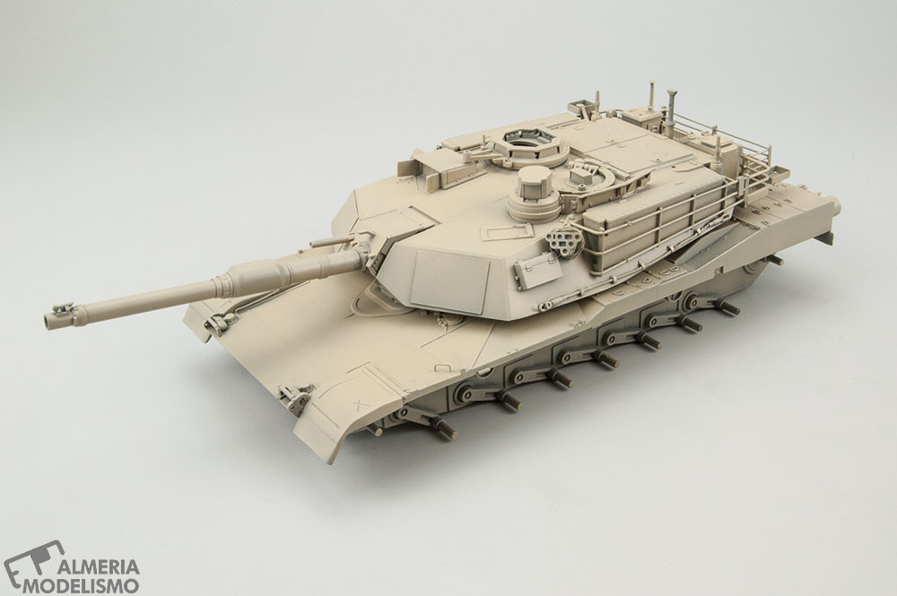 Taller: M1A2 SEP Abrams, Tamiya 1/48, Pintura (1), por Carlos Alba
