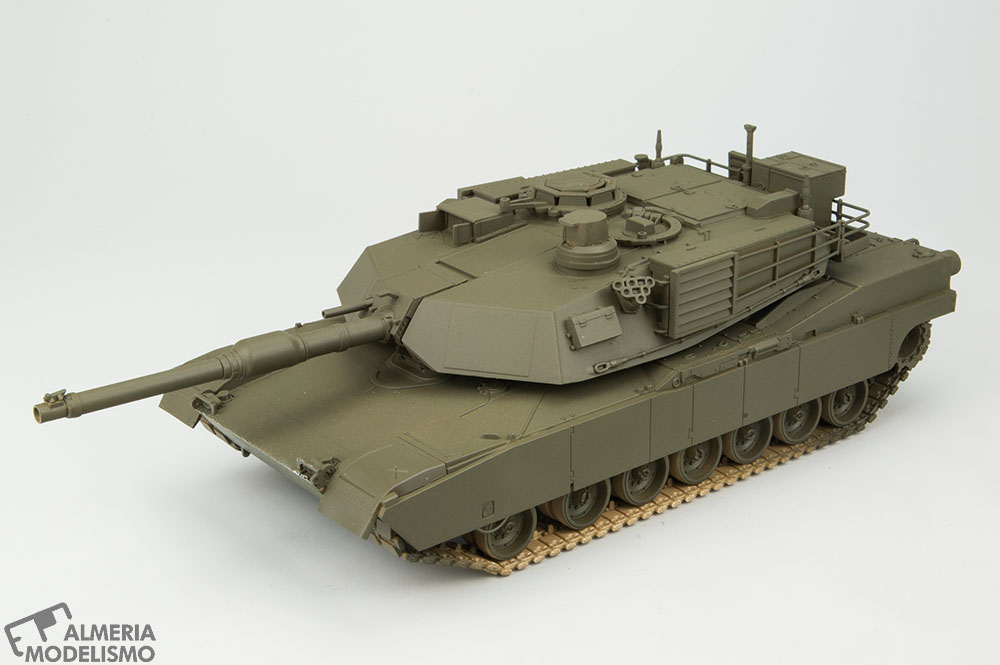 Taller: M1A2 Abrams, Tamiya 1/48, Pintura (1), por Juan José Cuevas