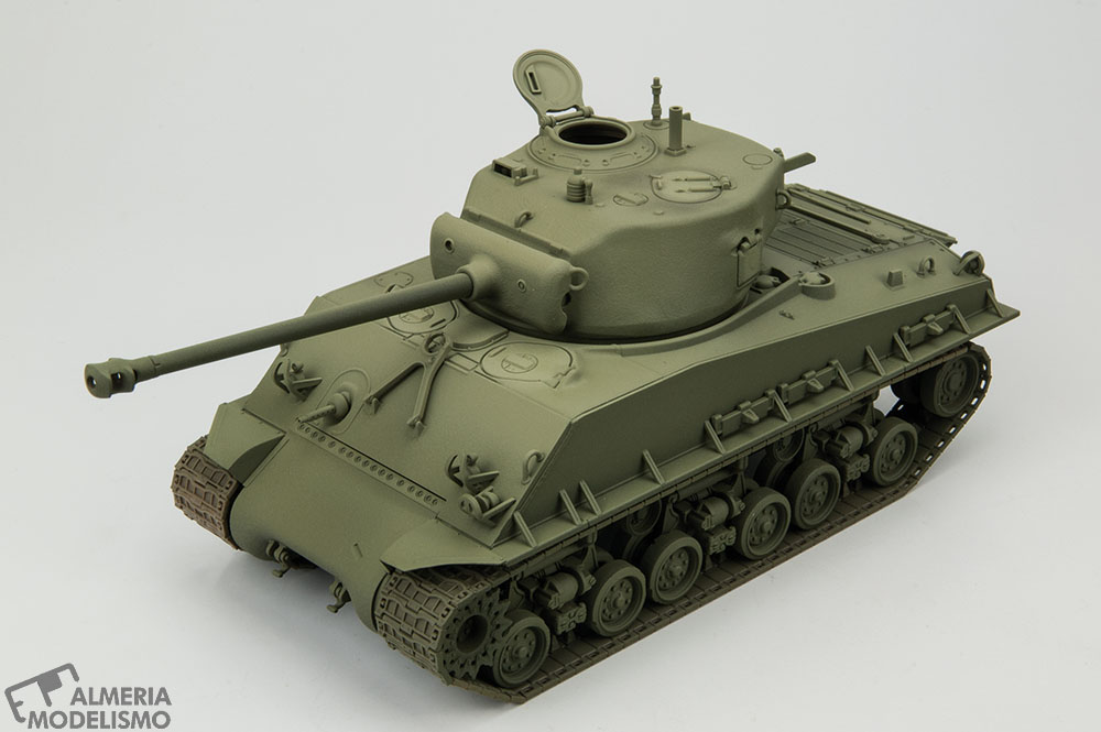 Taller: Sherman M4A3E8 «Easy Eight», Tamiya 1/48, Pintura (1) por AlMod Team