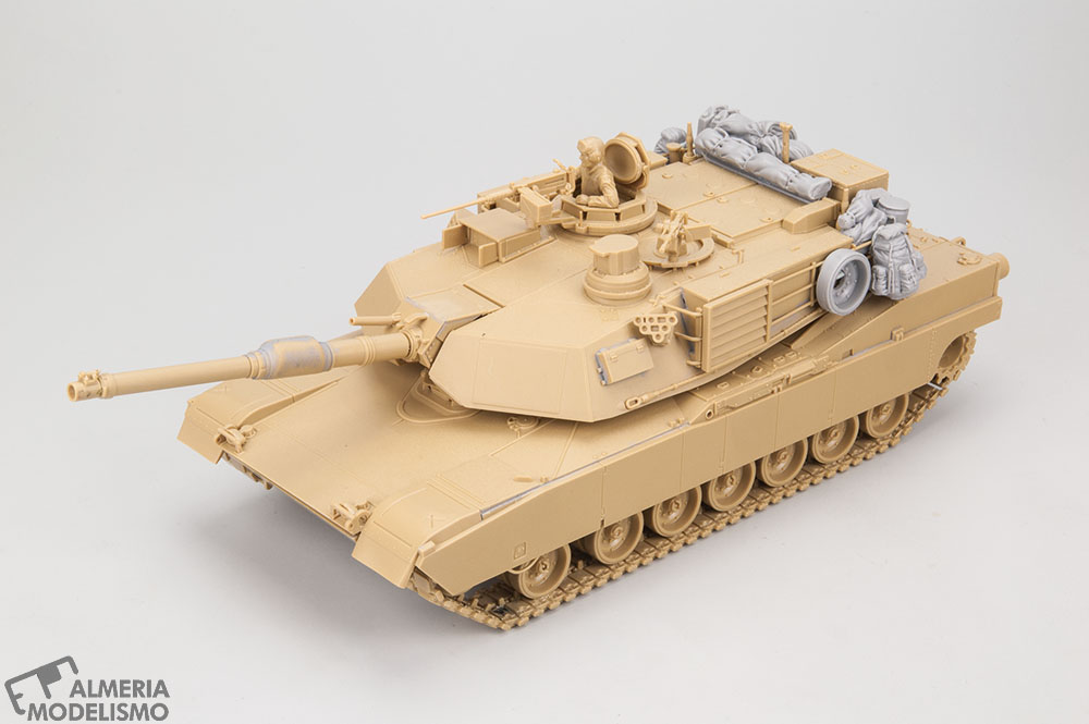 Taller: M1A2 Abrams, Tamiya 1/48, Montaje (1), por Ignacio Bértiz