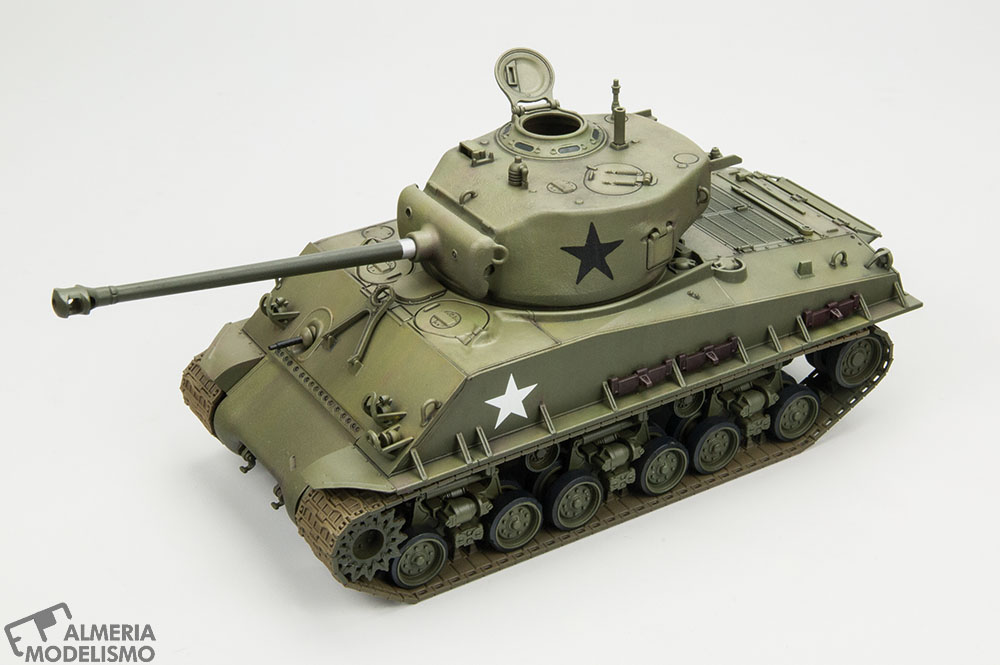 Taller: Sherman M4A3E8 “Easy Eight”, Tamiya 1/48, Pintura (3) por AlMod Team