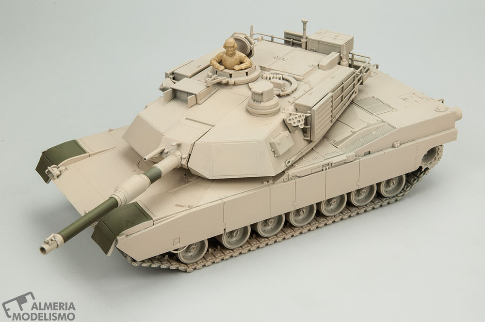 Taller: M1A2 Abrams, Tamiya 1/48, Pintura (2), por Juan José Cuevas