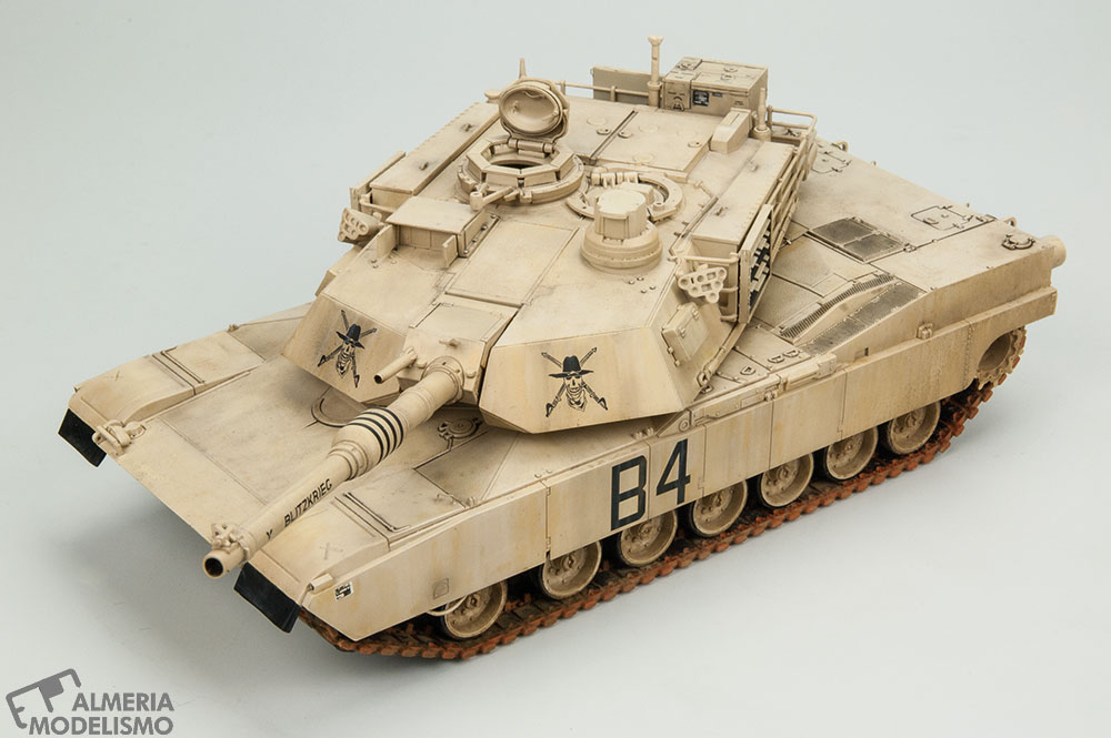 Taller: M1A2 Abrams, Tamiya 1/48, Pintura(1), por Joaquín Gª Gázquez