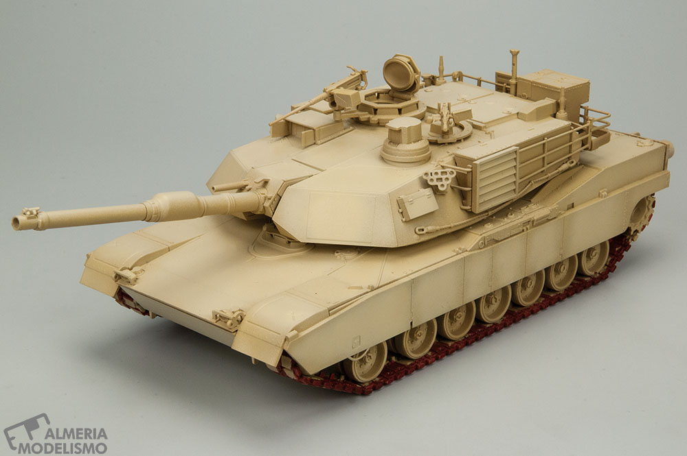 Taller: M1A2 Abrams, Tamiya 1/48, Pintura (1), por Francisco Javier Mateos