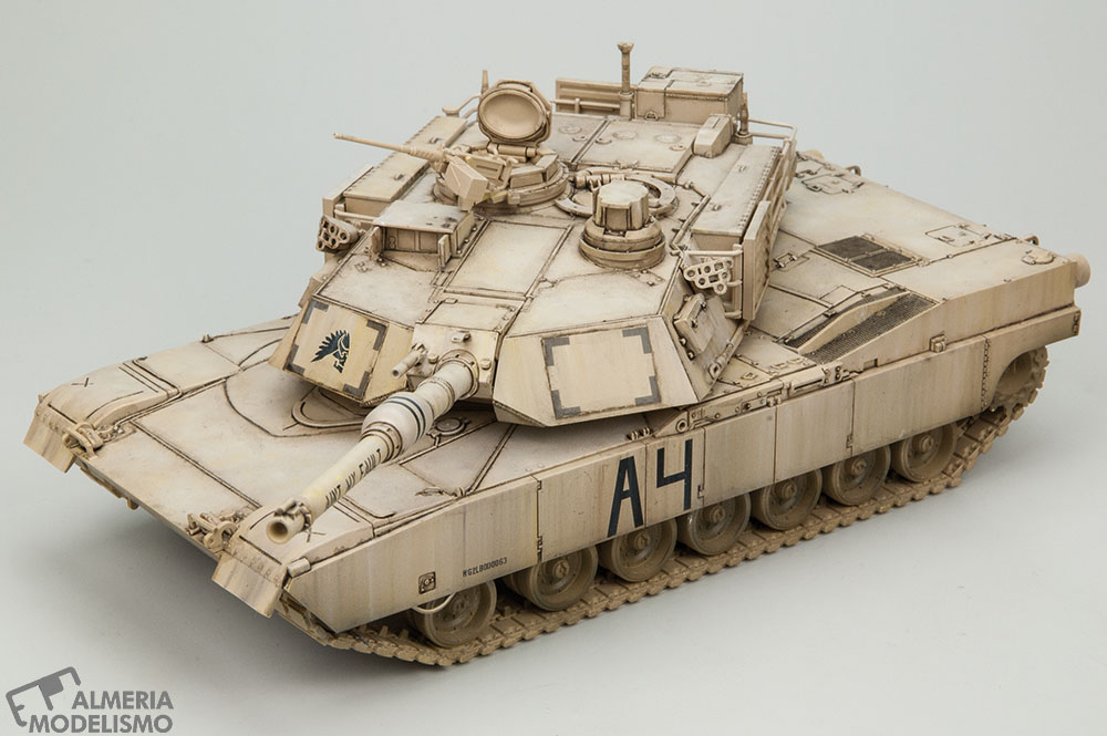 Taller: M1A2 Abrams, Tamiya 1/48, Pintura (1), por Paco Lao