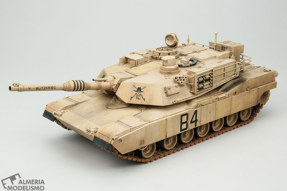 Taller: M1A2 Abrams, Tamiya 1/48, Pintura(2), por Joaquín Gª Gázquez