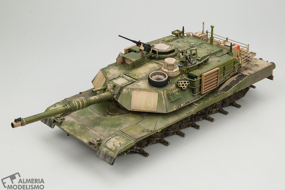 Taller: M1A2 SEP Abrams, Tamiya 1/48, Pintura (4), por Carlos Alba