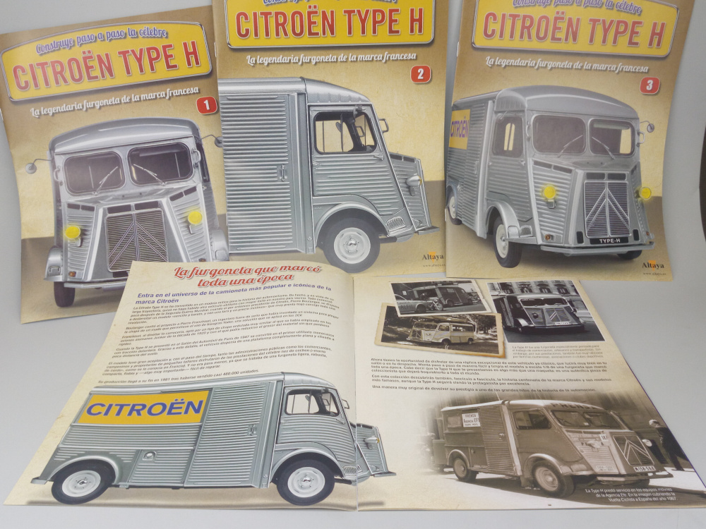 Review: Citroën Type H, Altaya 1/8, por Almod Team