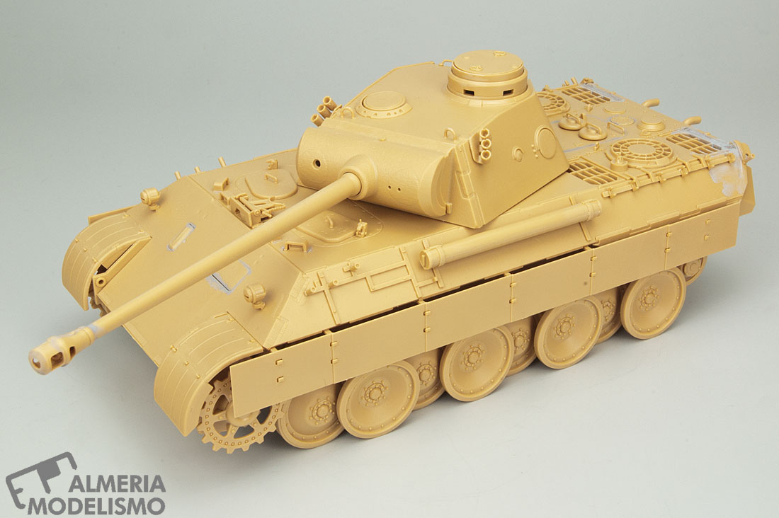 Taller: Panther Ausf. D, Tamiya 1/35, Montaje (1) por Alfredo Mendoza