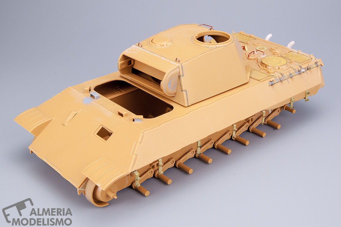 Taller: Panther Ausf. D, Italieri 1/35, Montaje (1) por Juan José Cuevas