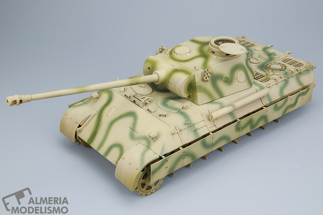 Taller: Panther Ausf. D, Tamiya 1/35, Pintura (1) por Alfredo Mendoza