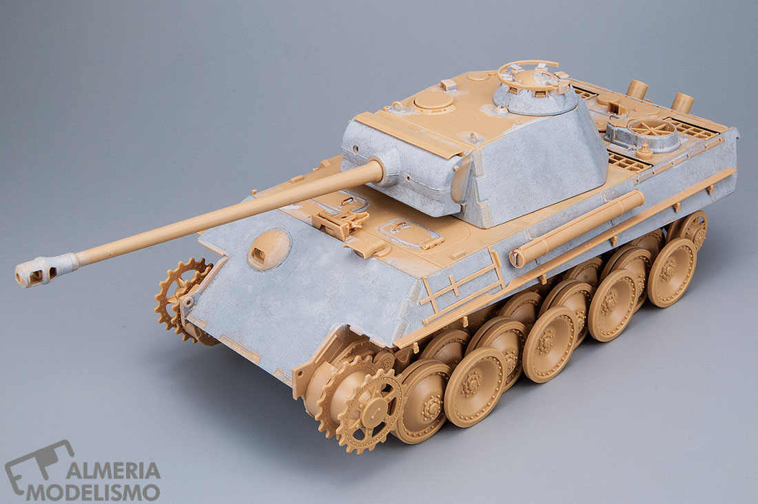 Taller: Panther Ausf. G, Academy 1/35, Montaje (1) por Carlos Alba
